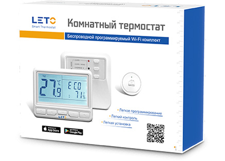 Стартовый комплект Leto Smart Thermostat