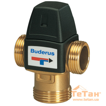 Термостатический смеситель горячей воды Buderus SDS V2, 3/4", 38-60°С